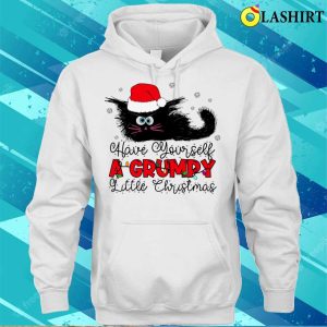 Christmas Cat T shirt Funny Christmas Cat T shirt 3