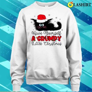 Christmas Cat T shirt Funny Christmas Cat T shirt 4