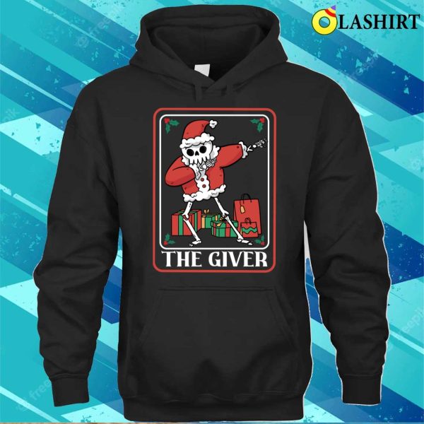 Christmas Tarot Card Santa Skeleton T-shirt, Christmas Tarot Card Santa Skeleton Funny T-shirt