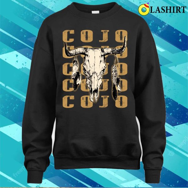 Cojo T-shirt, Metal Bands Cojo Cowboy Boots Funny Gifts Men T-shirt