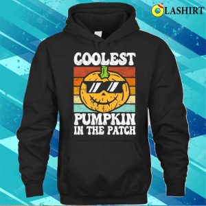 Coolest Pumpkin In The Patch Funny Halloween T shirt 3