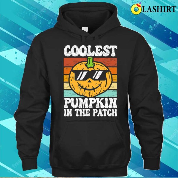 Coolest Pumpkin In The Patch Funny Halloween T-shirt