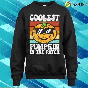 Coolest Pumpkin In The Patch Funny Halloween T shirt 4
