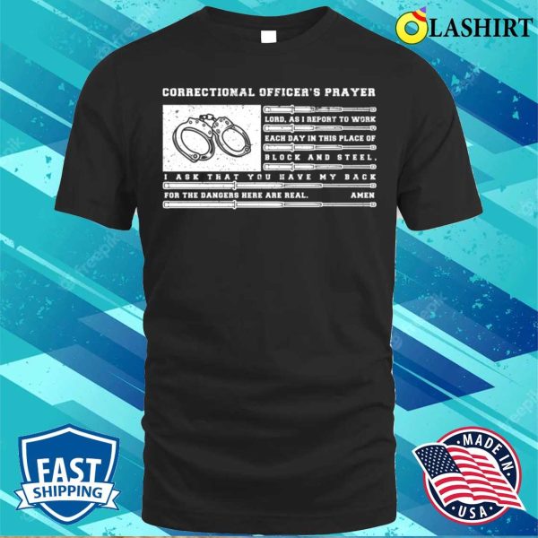 Correctional Prayer Funny Corrections Gift T-shirt