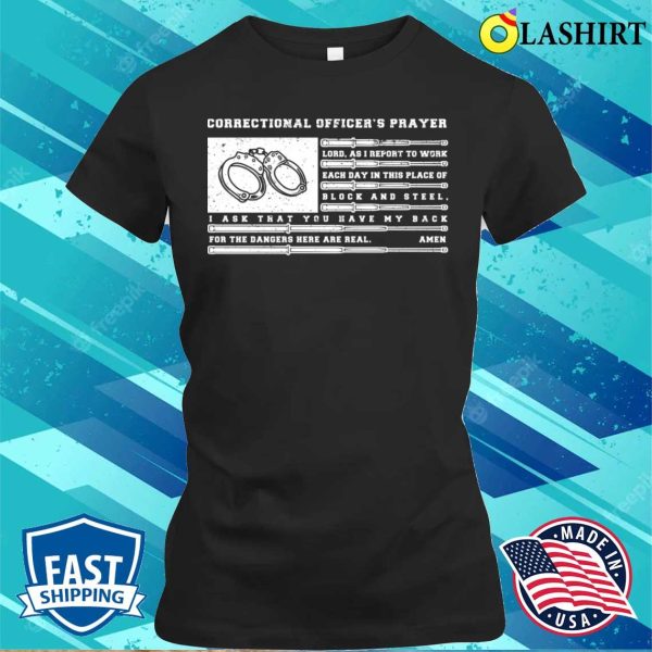 Correctional Prayer Funny Corrections Gift T-shirt