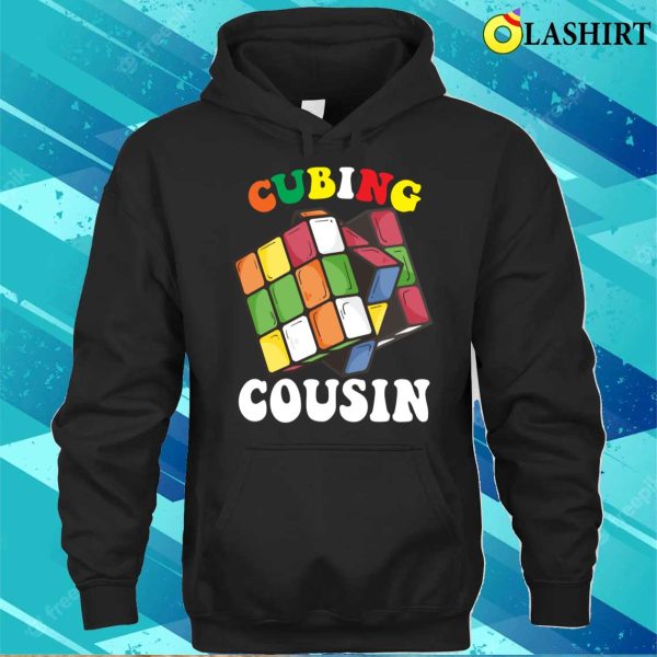 Cubing Cousin T-shirt, Cubing Cousin Funny Speed Cubing Kids T-shirt