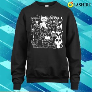 Cute Cat Meow Kitten Funny Cat Tee Gifts For Cat Lover Women T shirt 4