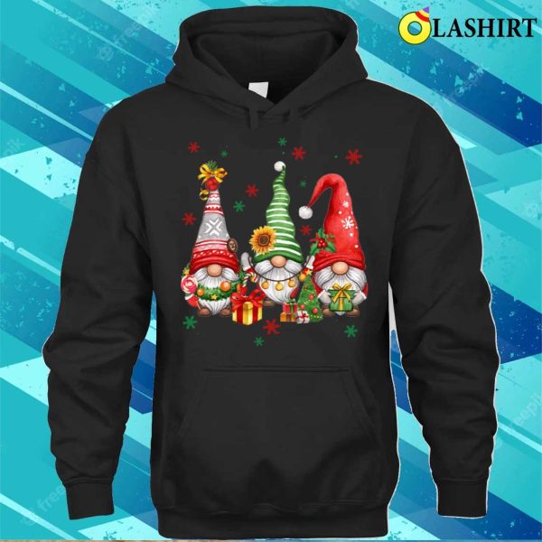 Cute Christmas Gnomes Funny Family Gnomes Xmas Matching Shirt