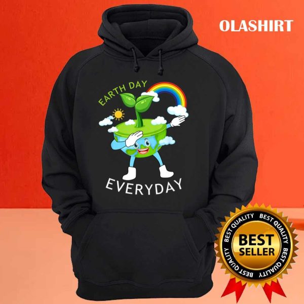 Dabbing Earth Day Everyday Tree Animals, Funny Happy Trees T-shirt