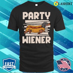Dachshund Lover T shirt Funny Dachshund Wiener Hot Dog Food Pun Gift Idea T shirt 1