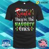 Dear Santa Theyre The Naughty Ones Christmas Family Matching Pajamas T-shirt