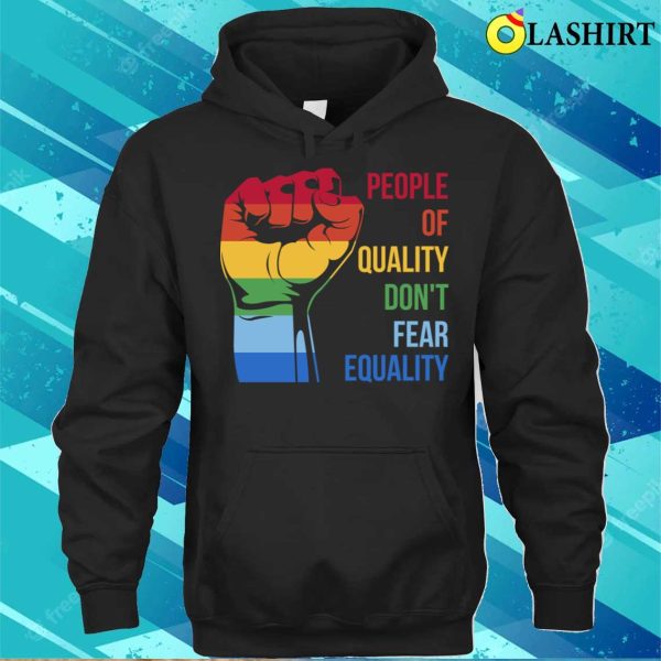 Don’t Fear Equality Funny Gender Fluid Gift T-shirt