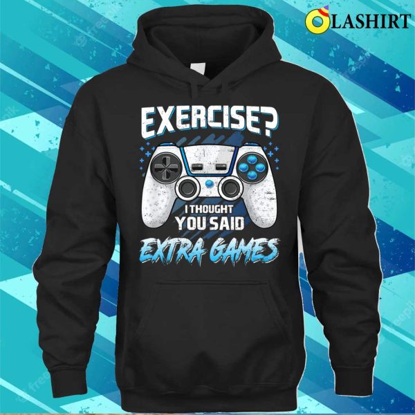 Extra Lives Funny Video Game Controller Retro Gamer Boys Shirt