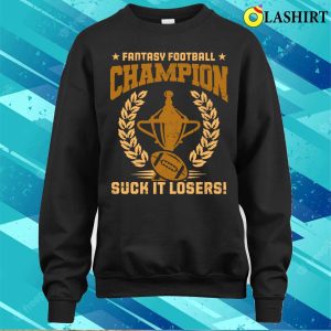 Fantasy Football Champion Funny Ffl Draft Champ Men Women Shirt 4