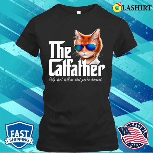 Father’s Day Cat Owners Funny T-shirt