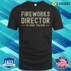 Fireworks Director If I Run You Run Funny 4th Of July Sayings T-shirtby Vishal Sannyashi