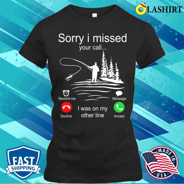 Fishing Lover Gift T-shirt, Funny Fishing Dad Mens Reel Cool Fishing Lover Costume T-shirt