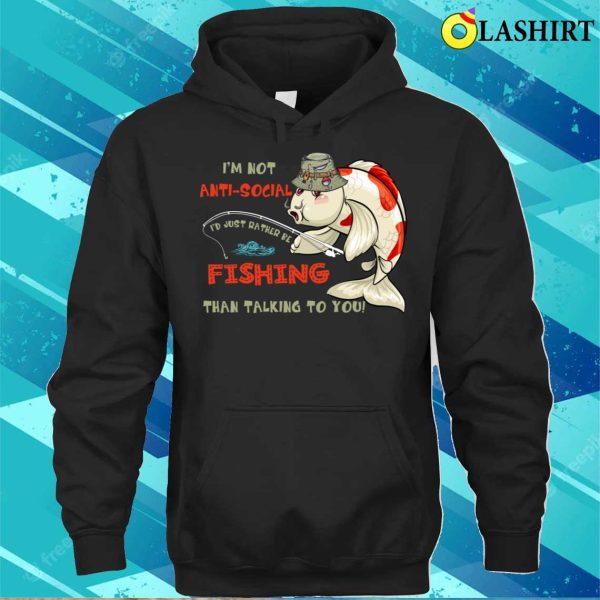 Fishing T-shirt, Funny Fishing Design For Men Women Fisherman Fishing Lover T-shirt