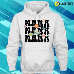 Floral Mama Funny Happy Mothers Day Mom Mama Women Matching T shirt 3