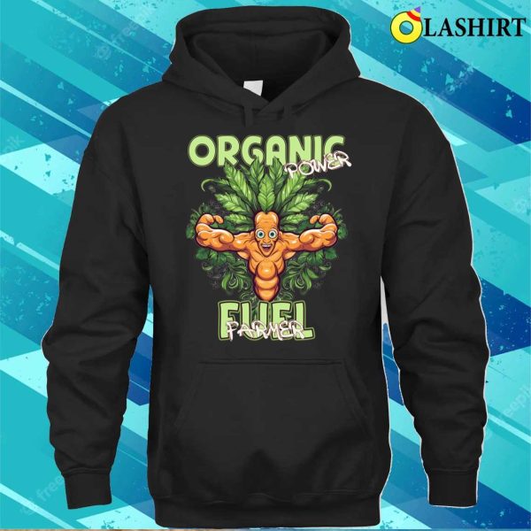 Funny American Organic Farmer Iowa Midwest T-shirt