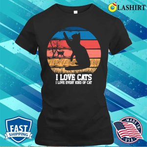 Funny Cats Love T-shirt I Love Cats T-shirt 1 Funny Cats Love T shirt I Love Cats T shirt 2