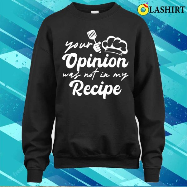 Funny Chef Culinary Cook Design For Men Women Cooking Lover T-shirt