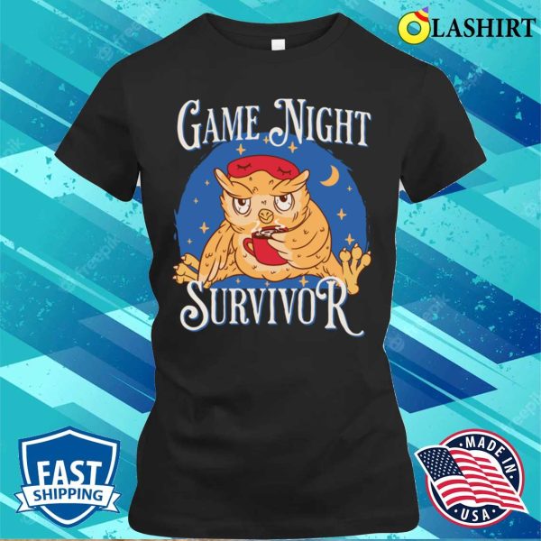 Funny Family Board Night Game Host Game Night Survivor T-shirt