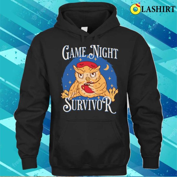 Funny Family Board Night Game Host Game Night Survivor T-shirt