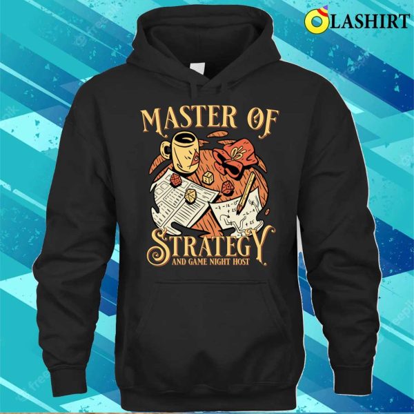 Funny Family Board Night Game Host Strategy Tabletop T-shirt