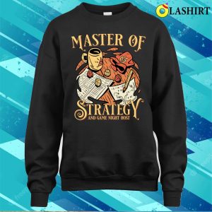 Funny Family Board Night Game Host Strategy Tabletop T shirt 4