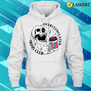 Funny For Women Saying Overstimulated Moms Club Groovy Women Matching T shirt 3