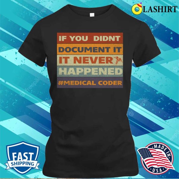 Funny Medical Coder T-shirt