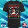 Funny Merry Christmas Snitches Get Stitches Elf Ugly Sweater Shirt