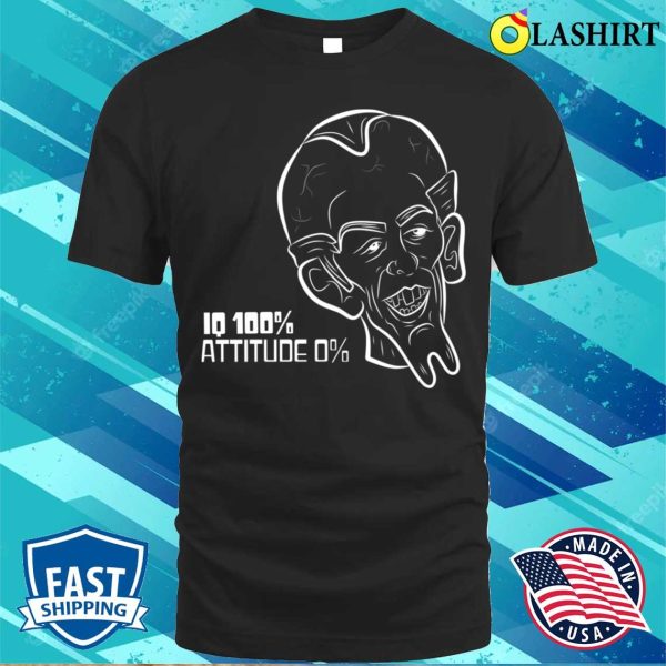 Funny Moment T-shirt, Iq 100 Attitude 0 T-shirt