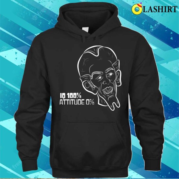 Funny Moment T-shirt, Iq 100 Attitude 0 T-shirt