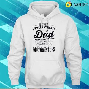 Funny Motorcycle Dad Shirt Biker Dads Fathers Day Shirt 3