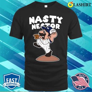 Funny Nasty Nestor Cortes Jr Cartoon T shirt 1