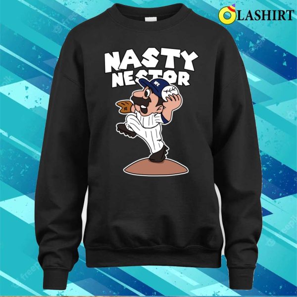 Funny Nasty Nestor Cortes Jr Cartoon T-shirt