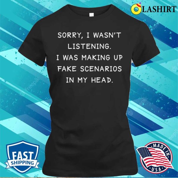 Funny Overthinker Selfirony Quote Shirt