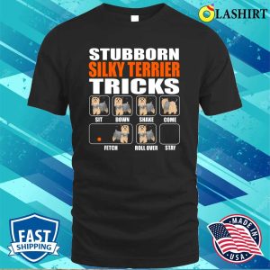 Funny Silky Terrier T shirt 1