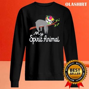 Funny Sloth Gift For Men Women Kids My Spirit Animal Is A Sloth T-shirt 1 Funny Sloth Gift For Men Women Kids My Spirit Animal Is A Sloth T shirt 2