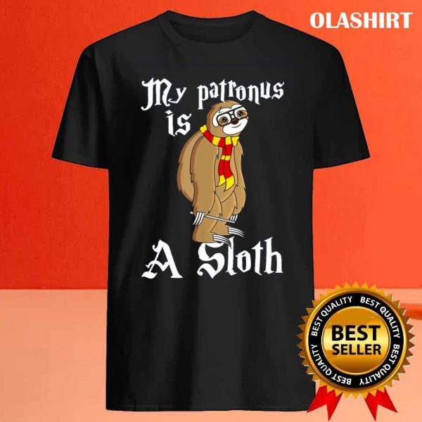 Funny Sloth Pictures Patronus Charm Sloth Stuffed Animal Sloth Toy T-shirt