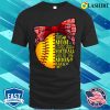 Funny Softball Gift Mom Women Pitcher Catcher Girls Lovers T-shirt