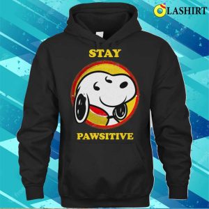 Funny T shirt Stay Pawsitive T shirt 1