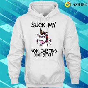 Funny Unicorn Suck My Nonexisting T shirt 3