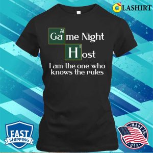 Game Night Host T shirt Funny Family Board Night Game Host T shirt 2