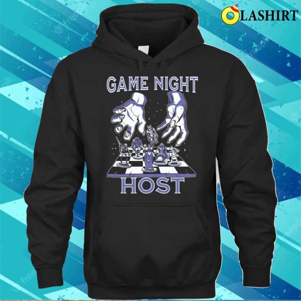 Game Night Host T-shirt, Where Laughter Meets Strategy