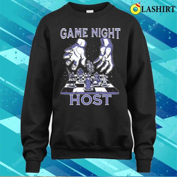 Game Night Host T-shirt, Where Laughter Meets Strategy