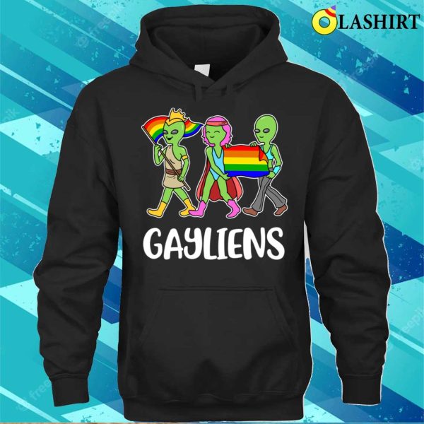 Gayliens T-shirt, Gayliens Funny Gay Gift T-shirt