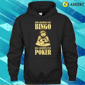 Grandpa Poker T shirt Grandpa Poker Funny Poker Gift T shirt 3